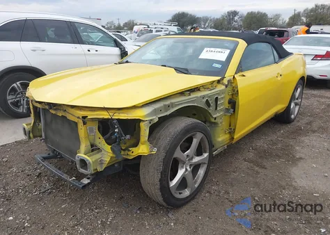 2013 Chevrolet Camaro 2Lt из США, поврежденный, VIN 2G1FC3D39D9228378